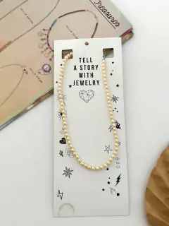 COLLAR MIX PERLAS COBRE - DESDE 12 UNI POR en internet