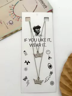 COLLAR DOBLE - DESDE 12 UNI POR - tienda online