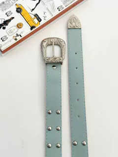 CINTURON TEX TACHA - DESDE 12 UNI POR - PAW ACCESORIOS MAYORISTA