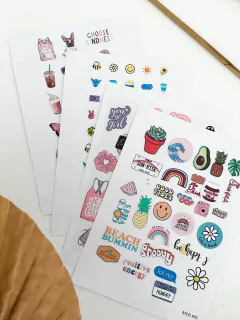 STICKERS PARA CORTAR - DESDE 12 UNI POR