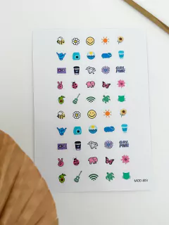 STICKERS PARA CORTAR - DESDE 12 UNI POR - PAW ACCESORIOS MAYORISTA