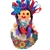 Muñeca Lele Doni 19 CM Decordao Flores Trenzado Listones