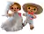 10 Parejas Novios 25 CM Novia y Novio Personalizados