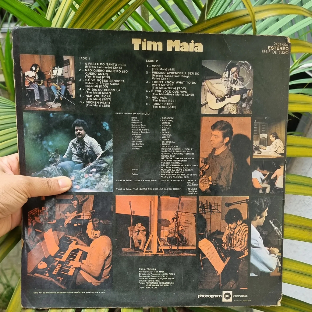 LP >TIM MAIA - Comprar em MANIA DE VINIL