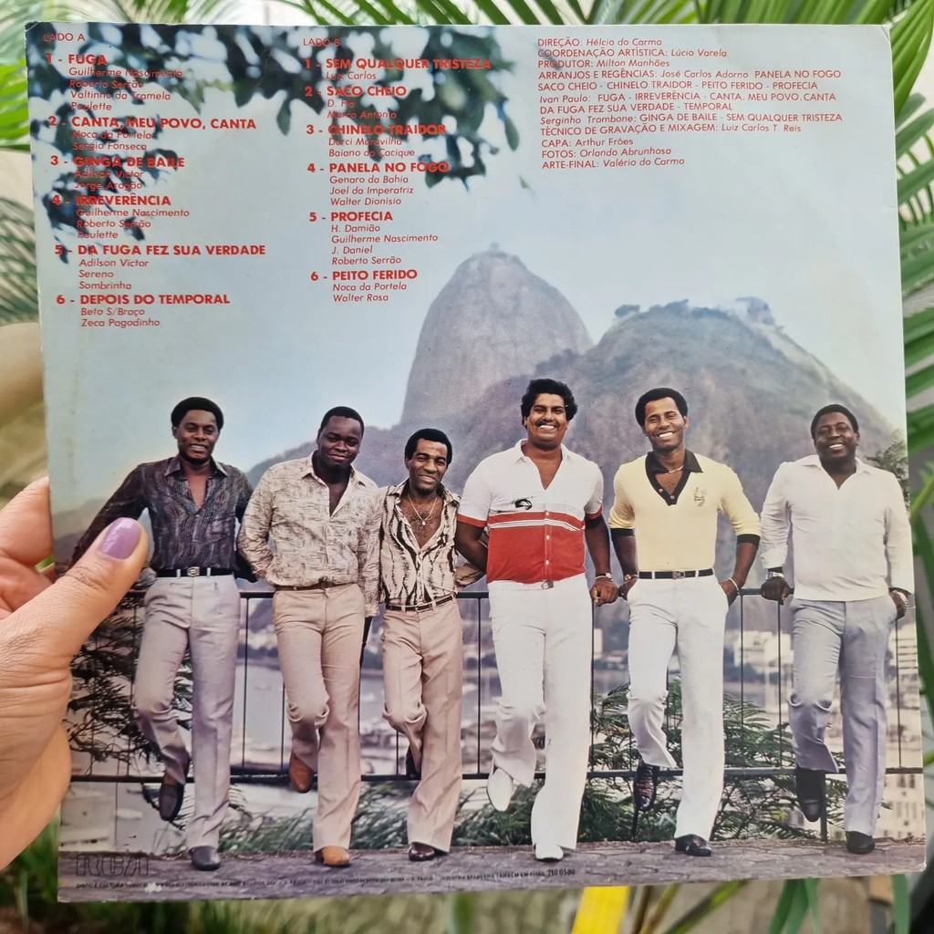 Disco vinil - Os originais do samba - A vida é assim - Vinil record