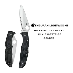 Spyderco Navaja, Taschenmesser Endura 4, C10psbk - comprar online