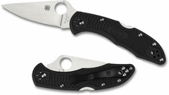 Navaja Spyderco Delica Flat Ground Black C11FPBK - comprar online