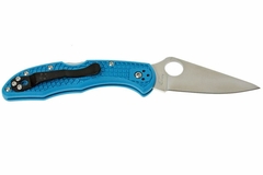 Navaja Spyderco Delica Flat Ground Blue C11FPBL - comprar online