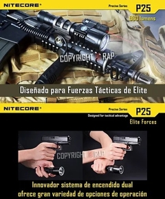 Linterna Nitecore P25 Smilodon 960 Lumens en internet