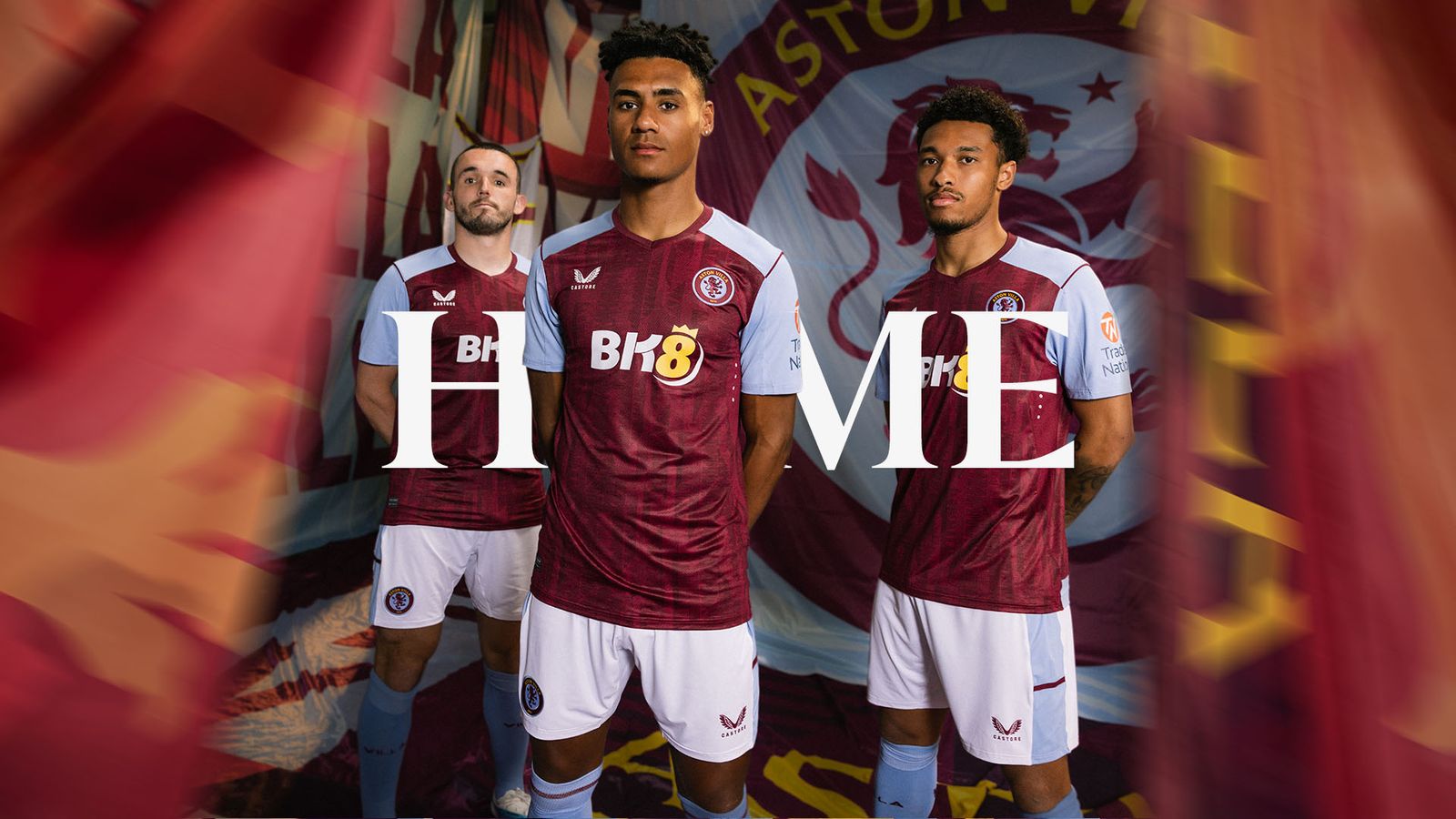 camisa aston villa 23/24 home é apresentada