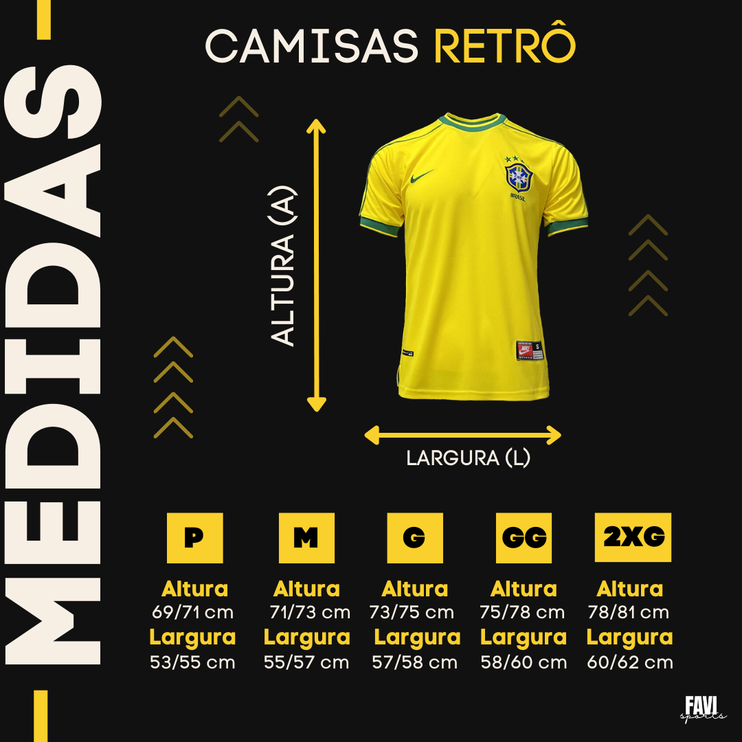 Camisa Seleção Brasileira 1998 Away