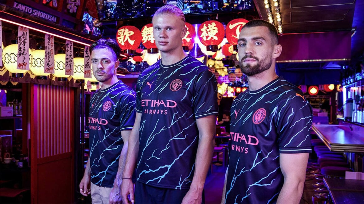 terceira camisa manchester city grealish haaland kovacic