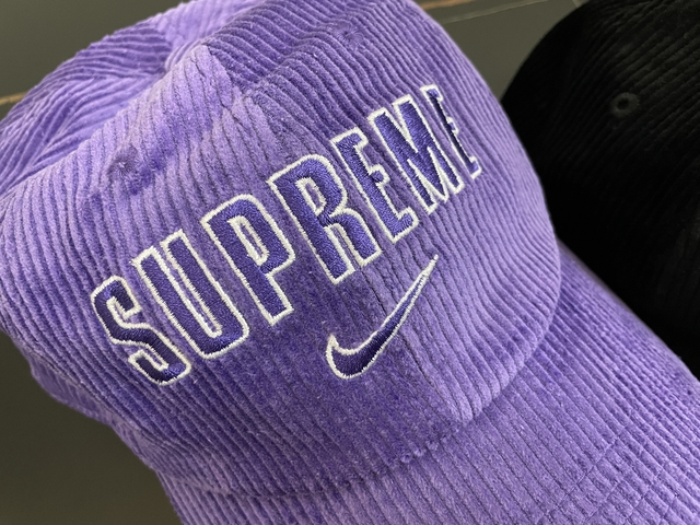 SUPREME NIKE ARC CORDUROY 6-PANEL - PURPLE