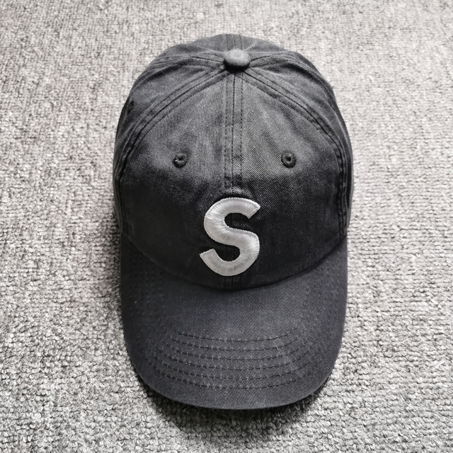 Supreme Pigment Print S Logo 6-Panel Cap