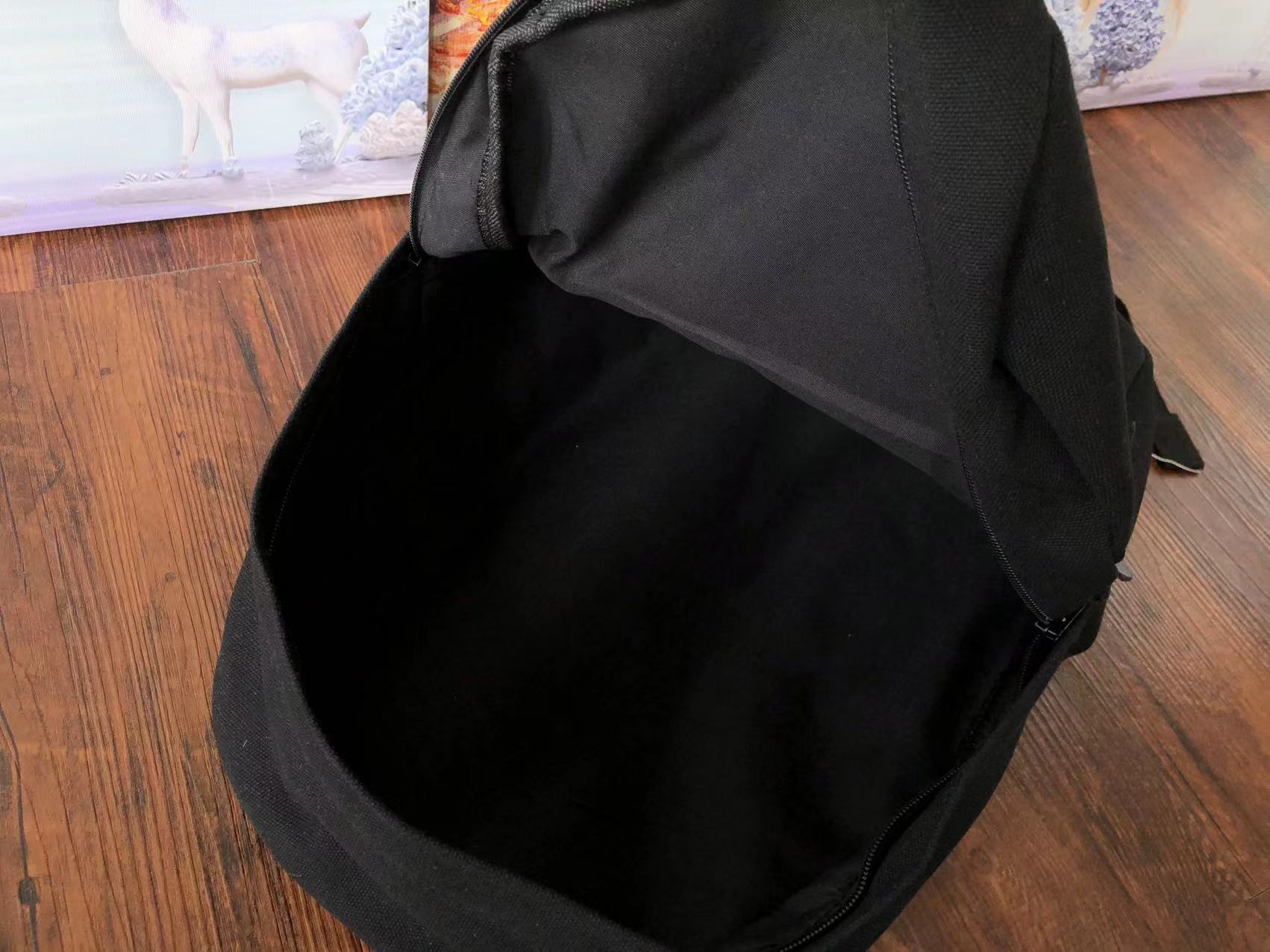 Supreme Black Canvas Backpack BRAND NEW DEADSTOCK