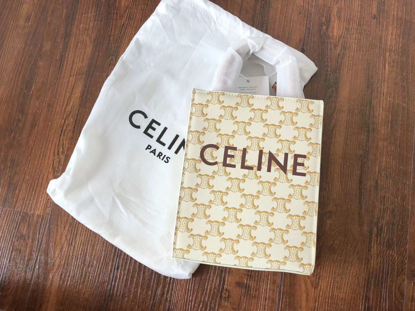 Authentic New Celine Paper Bag Shopping Bag Gift Bag Luxury Packaging