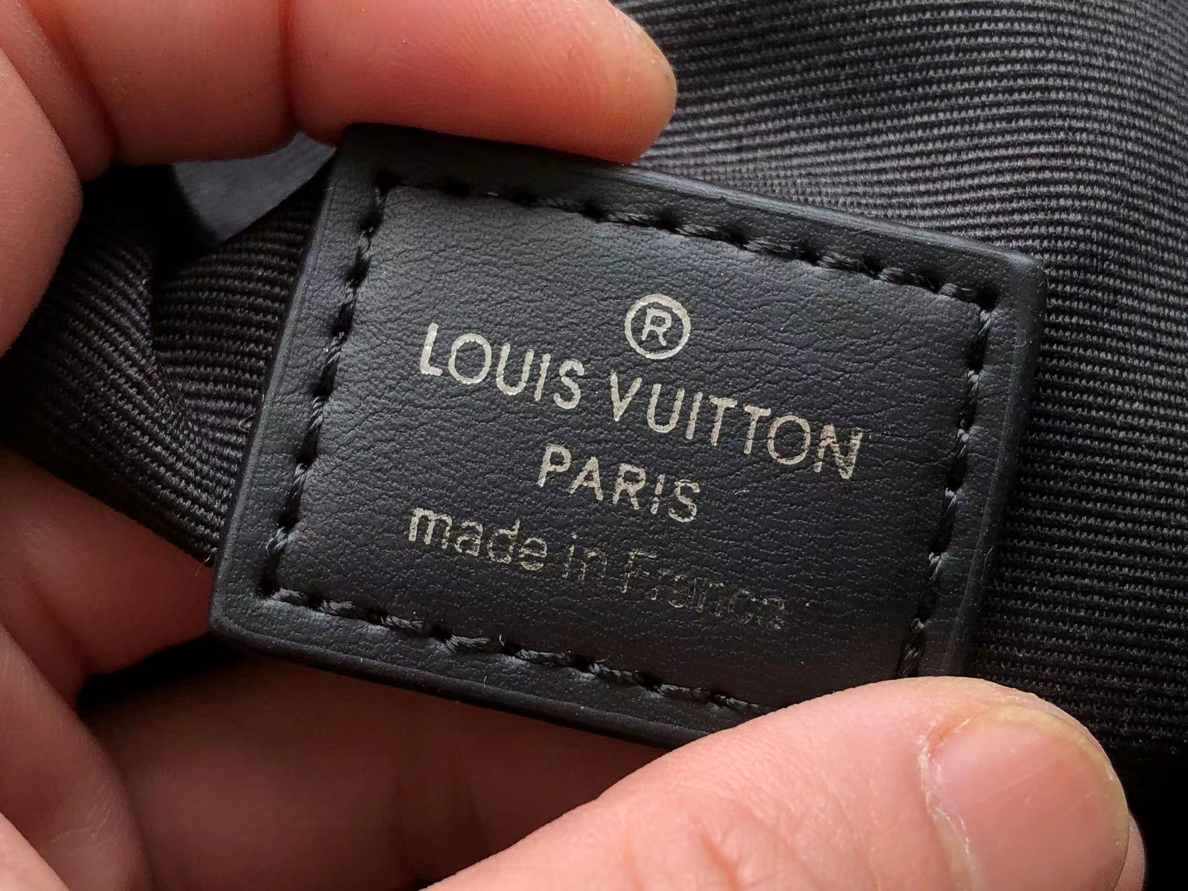 Louis Vuitton LV Unisex Racer Backpack Black Monogram Shadow Calf Cowhide  Leather - LULUX