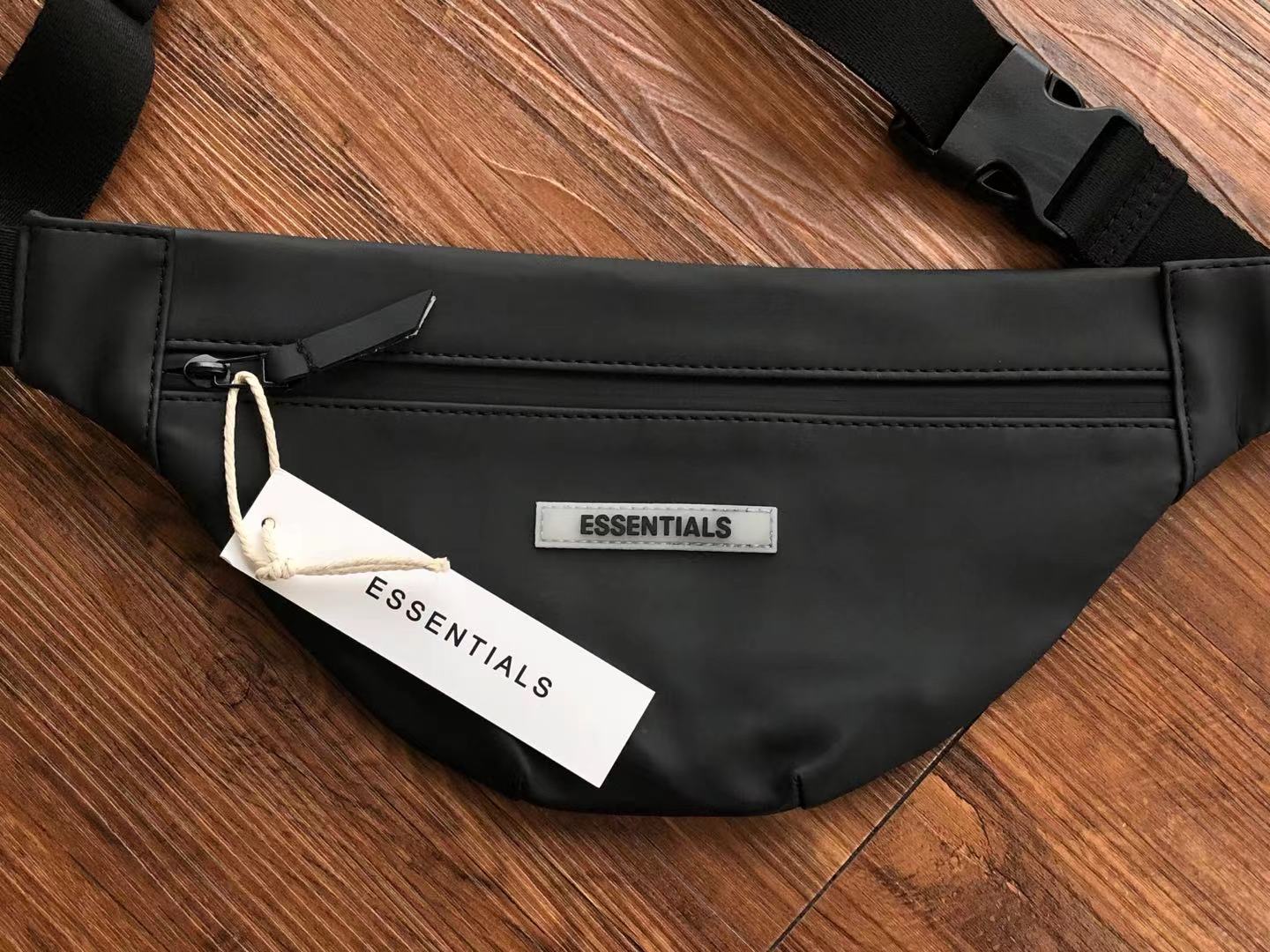 Fear Of God Essentials Waterproof Sling Bag Black