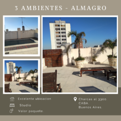3 ambientes - Almagro