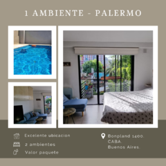 Studio en Palermo Hollywood