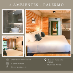 2 ambientes - Palermo