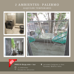 2 ambientes - Palermo - comprar online