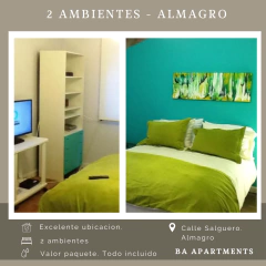 2 Ambientes - Almagro - comprar online