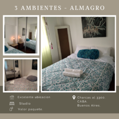 3 ambientes - Almagro - comprar online