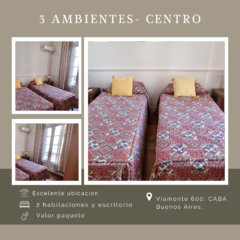 3 ambientes - Centro en internet