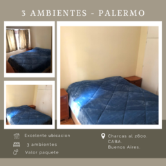 3 ambientes - Palermo - comprar online
