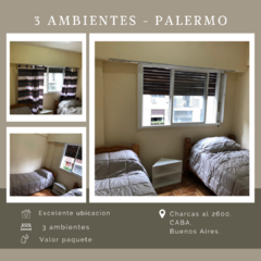 3 ambientes - Palermo en internet