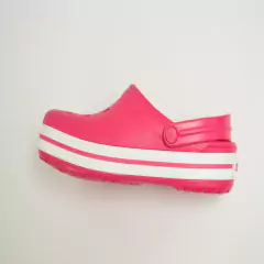ZUECOS CROCS CROCS CROCBAND ROSA/BLANCO C-110