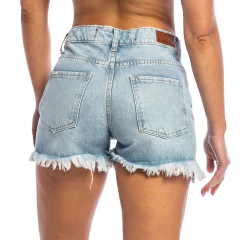 SHORT RUSTY FRANKIE FRAYED HIGH DENIM SHORT LD - comprar online