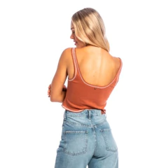 TOP RUSTY EVERYWHERE SQUARE NECK - comprar online