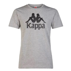 REMERA KAPPA ALGODON GREY AUTHENTIC ESTESSI SLIM