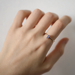 Anillo de tanzanita - tienda en línea
