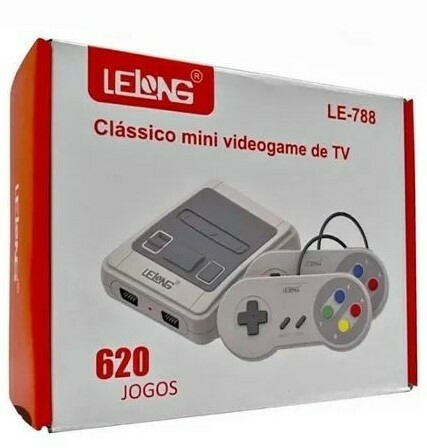 Mini Vídeo Game Portátil Retro com 400 Jogos Lehmox - LEY-238