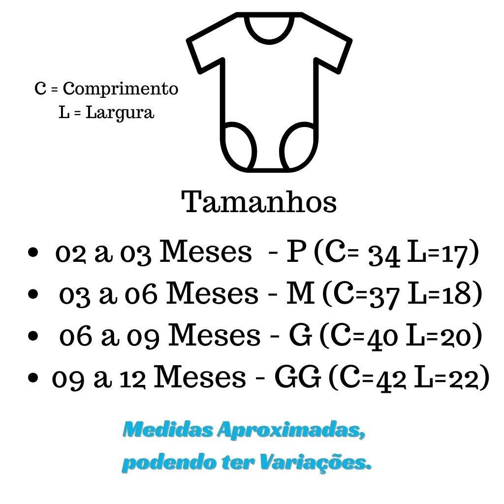 Body de Bebê Personalizados Nuvem de Amor