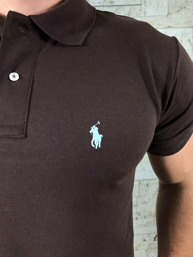 Camisa Polo Ralph Lauren Brasil Preta - Compre Agora