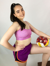 Top Fitness Rosa Listra Diagonal