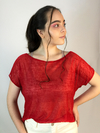 Blusa Transparente Fios