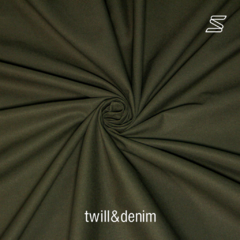 Canvas de 7 onzas Microesmerilado - Color D61 - Verde Militar