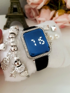Relógio Digital Led Blue
