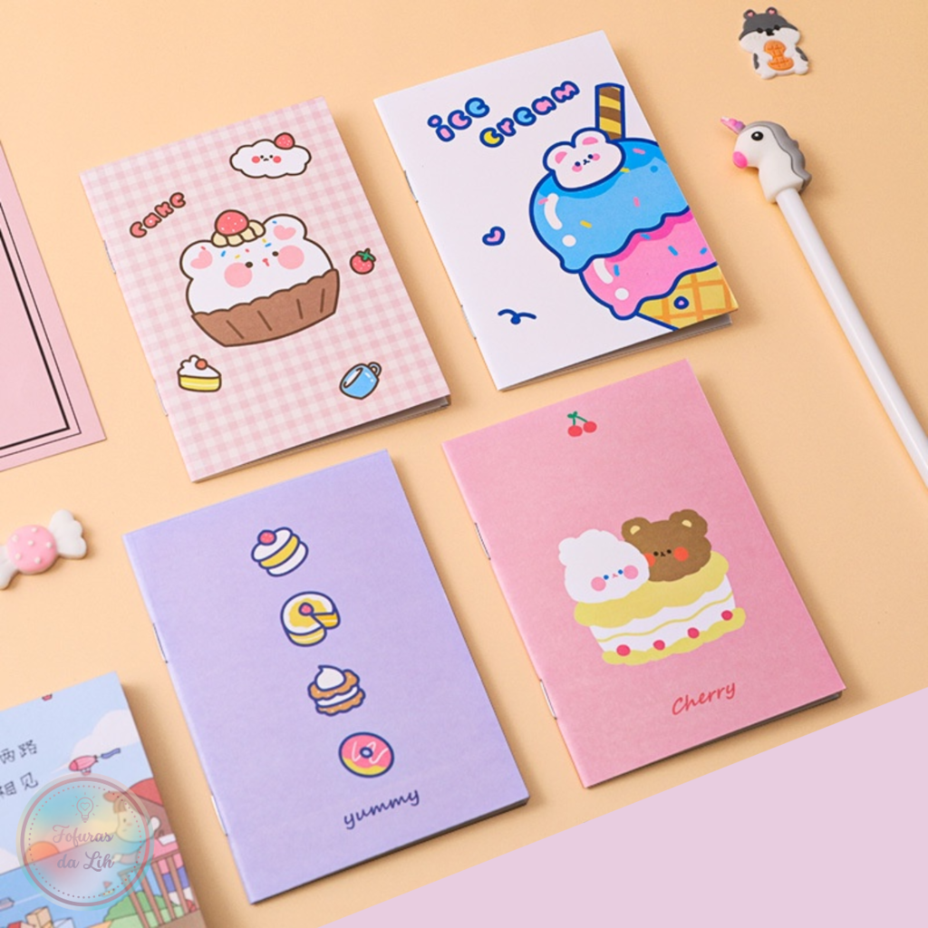 Comprar Caderno Kawaii Menor Preço