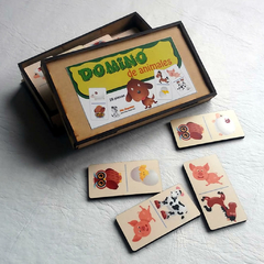 Dominó de Madera – Animales - comprar online