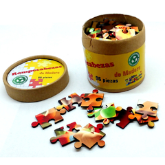 Rompecabezas de Madera – 96 piezas - Imagen Mario en internet