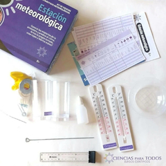 Estación Meteorológica Juego De Mesa Niños Kit De Ciencias