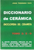 Diccionario de Cerámica Tomo 2