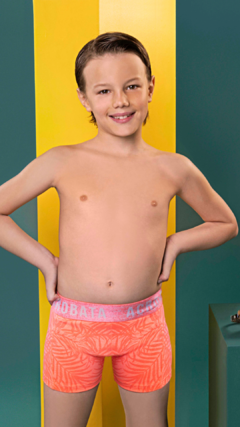 AC6054-Boxer largo algodón & lycra Niño - comprar online