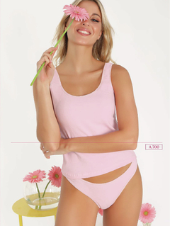 AI700-Conjunto de camiseta con colaless de algodón & lycra - comprar online
